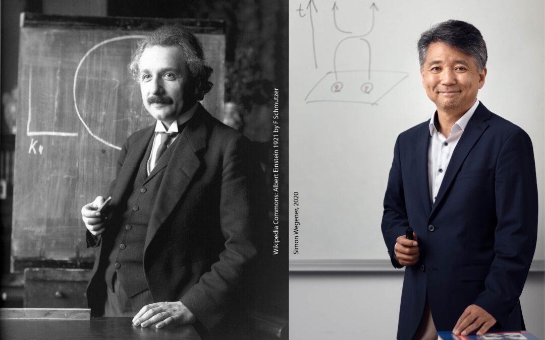 When I was a high school student, Albert Einstein was my idol