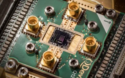 First Hybrid Quantum Bit Based on Topological Insulators