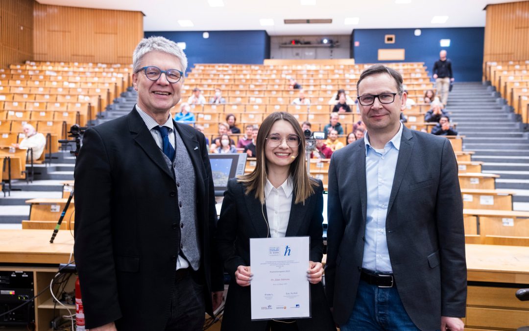 PhD Award of the Foundation Physics & Astronomy goes to Dr. Zlata Fedorova for her dissertation at the University of Bonn