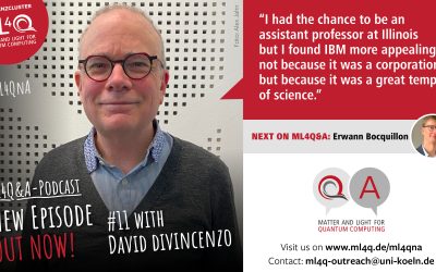 Insightful conversation with David DiVincenzo in ML4Q&A’s latest episode – tune in now!