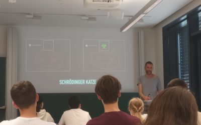 Mini course on quantum computing for school pupils in Cologne