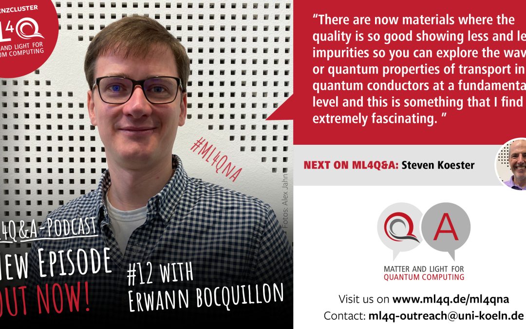 Erwann Bocquillon speaks on ML4Q&A