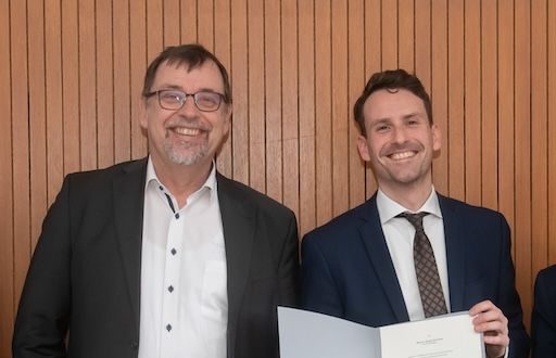 Julian Schmitt wins Rudolf Kaiser Prize