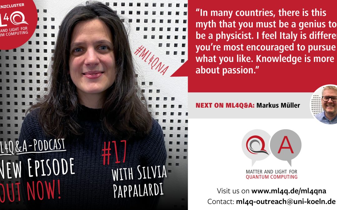 Understanding quantum chaos over a glass of Campari – ML4Q&A with Silvia Pappalardi