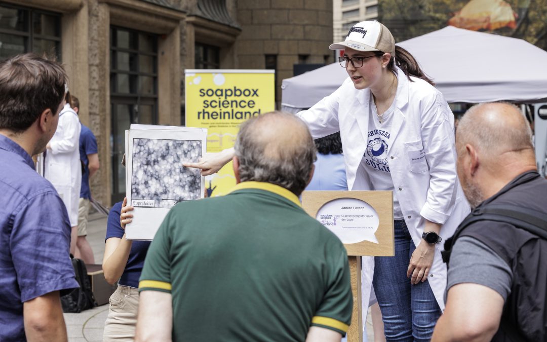 Soapbox Science Takes Part in NRW Day