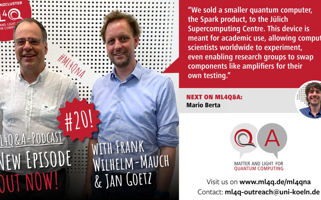 From Academia to Industry: Frank Wilhelm-Mauch and Jan Goetz on MLQ&A’s 20th Episode