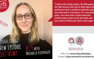 From PhD into the quantum industry: Michaela Eichinger on ML4Q&A